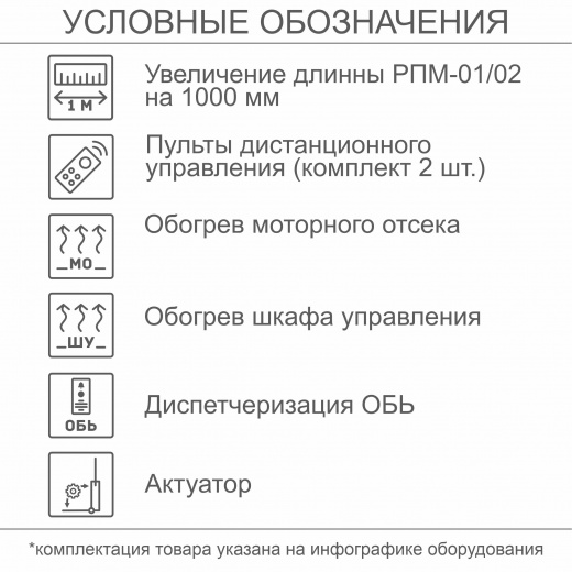 Наклонный подъемник для инвалидов по ГОСТ РПМ-02, с пультами дистанционного управления для ПМ (комплект 2 шт.), с обогревом шкафа управления, c актуатором